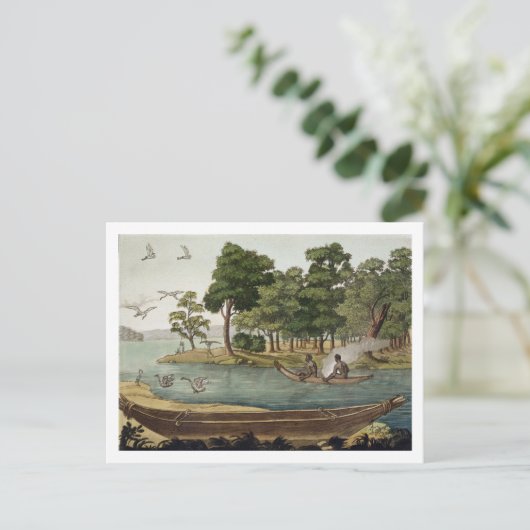 Schifffahrtsmethode in New Holland, mit der Aufsch Postkarte (Stehend Vorderseite)