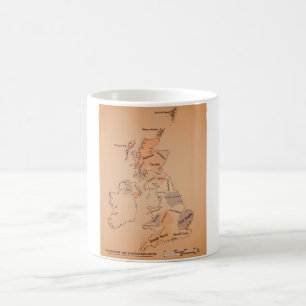 Schifffahrtsprognose für die Britischen Inseln im  Kaffeetasse