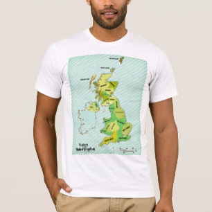 Schifffahrtsprognose für die Britischen Inseln im  T-Shirt