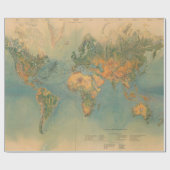 Schifffahrtsrouten der alten Welt Geschenkpapier (Flach)