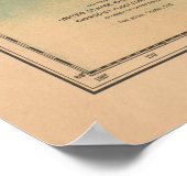 Schifffahrtsrouten der alten Welt Poster (Ecke)