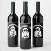 Schifffahrtsschiff "Wheelsman" Weinetikett (Flaschen)