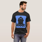 Schiffform - Baby Blue T-Shirt (Vorne ganz)