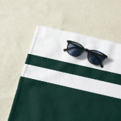 Schiffname Anker Grün Custom Strandtuch (Beispiel)