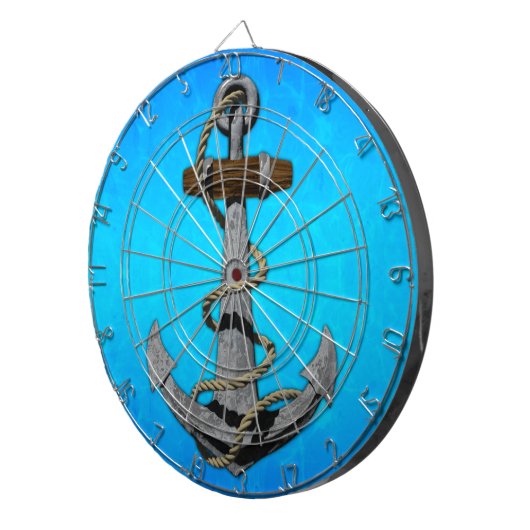 Schiffs-Anker Dartscheibe (Vorderseite rechts)