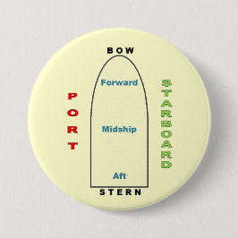 Schiffs-Geografie-Gelb Button