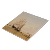 Schiffs-Malerei (Öl auf Leinwand) 2 Fliese (Seite)