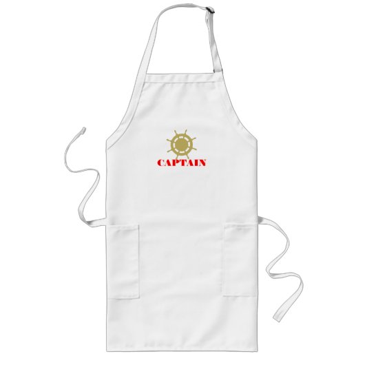 Schiffs-Rad-Kapitän Lange Schürze (Vorne)