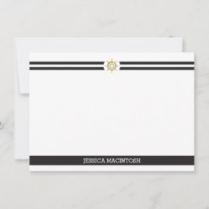 Schiffs-Rad-Mitteilungskarten Mitteilungskarte