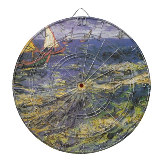 Schiffs-Seeozean-Wasser-blaues Dartscheibe (vorne)