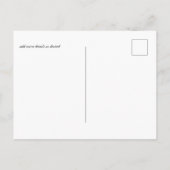 Schiffs-Steuerrad Hochzeit Postkarte (Rückseite)