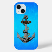 Schiffsanker Case-Mate iPhone Hülle (Rückseite)