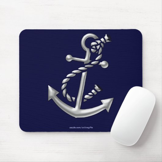 Schiffsanker-Geschenk Mousepad (Mit Mouse)