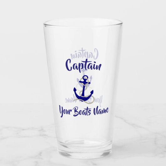 Schiffsanker Glas (Vorderseite)