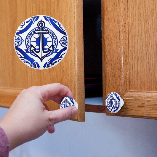 Schiffsanker Keramikknauf