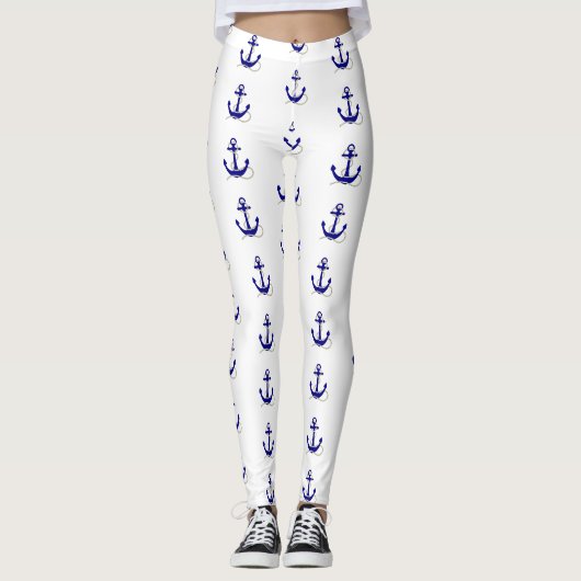 Schiffsanker Leggings (Vorderseite)