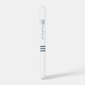 Schiffsanker, Seil iPhone 15 Hülle (Linke Seite)