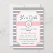 SchiffsankerseeBabydusche Einladung (Vorderseite)