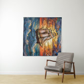 Schiffsband Wandteppich (Beispiel (Horizontal))