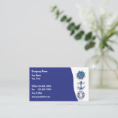 Schiffsbetriebskarten Visitenkarte (Stehend Vorderseite)