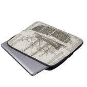 Schiffsdiagramm-Laptophülse 13 Zoll Laptopschutzhülle (Vorne Knopf)