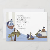 Schiffsdusche Einladung (Rückseite)