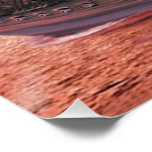 SCHIFFSEGELN AUF DER SONNE POSTER (Ecke)