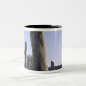 Schiffseinstellung Zweifarbige Tasse (Mittel)