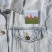 "Schiffseinstellungs" Steinkreis Ales Stenar Button (Beispiel)