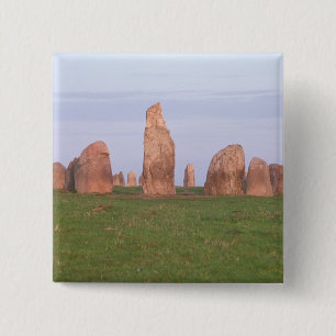 "Schiffseinstellungs" Steinkreis Ales Stenar Button