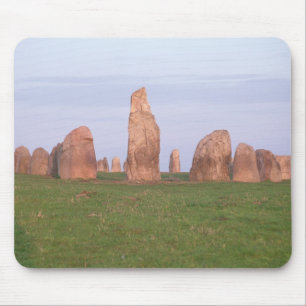 "Schiffseinstellungs" Steinkreis Ales Stenar Mousepad