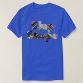 Schiffsform T-Shirt (Design vorne)