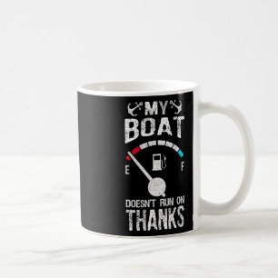 Schiffsführer-Kostüm Mein Boot läuft nicht auf Dan Kaffeetasse