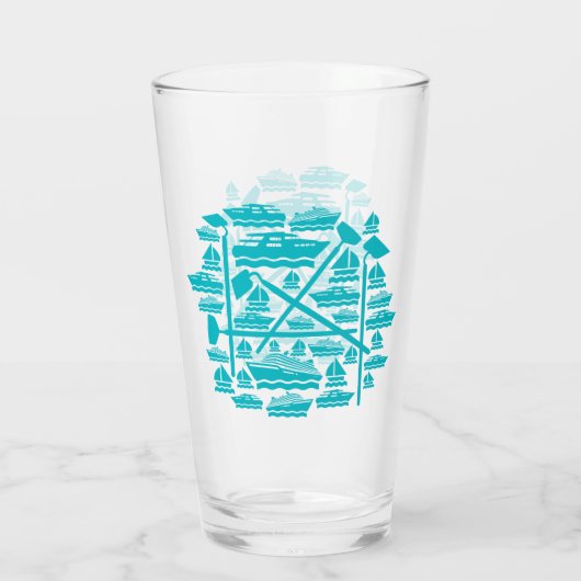 Schiffsglas Glas (Rückseite)