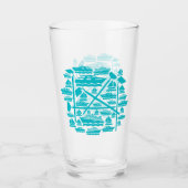 Schiffsglas Glas (Vorderseite)