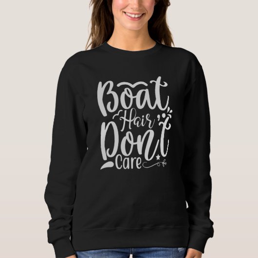 Schiffshaar, völlig egal sweatshirt (Vorderseite)