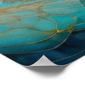 Schiffshänge mit blauem Poster (Ecke)