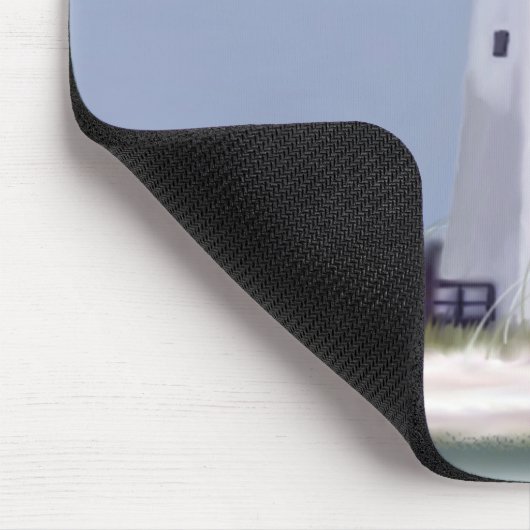 Schiffsinsel-Leuchtturm Mousepad (Ecke)