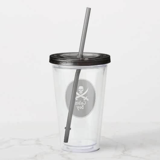Schiffsjunge acryltrinkbecher (Rückseite)