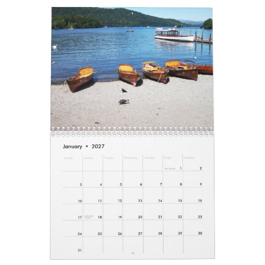 Schiffskalender Kalender (Jan 2027)