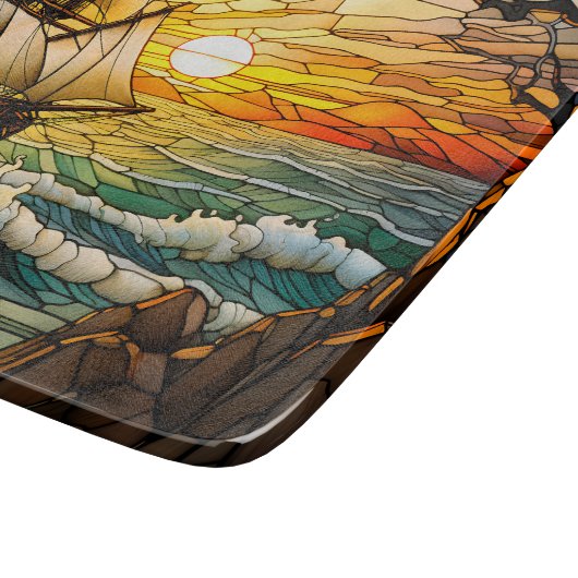 Schiffskammer Schneidebrett (Ecke)