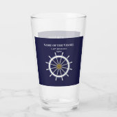 Schiffskapitän Boot Tumblers Beer Soda Glas (Rückseite)