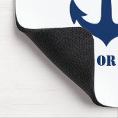 Schiffskapitän der Nautic Classic Anchor oder Mari Mousepad (Ecke)