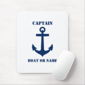 Schiffskapitän der Nautic Classic Anchor oder Mari Mousepad (Mit Mouse)