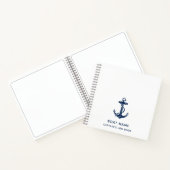 Schiffskapitän Log Notizblock (Innenseite)