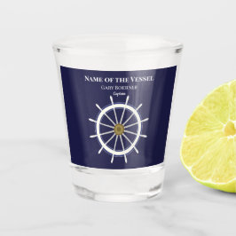 Schiffskapitän Shot Glass Schnapsglas