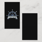  Schiffskapitän Spaß Boating Sailer Visitenkarte (Vorne/Hinten)