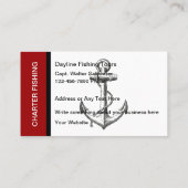 Schiffskapitän Visitenkarte (Rückseite)