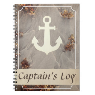 Schiffskapitäne Logbuch Notizblock