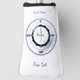 Schiffskompass Golf Headcover